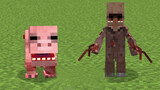 [Gaming]Minecraft but the animals are infected with parasites