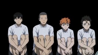 Karasuno's 4 Idiots (Kagehina, Tanoya)