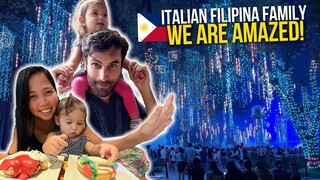 Our First Christmas in Manila 🇵🇭🎄 Philippines! Our Baby's Reaction