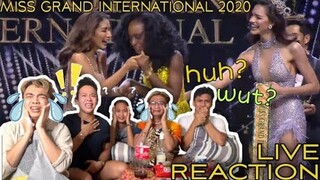 MISS GRAND INTERNATIONAL 2020 | LIVE REACTION “What????”