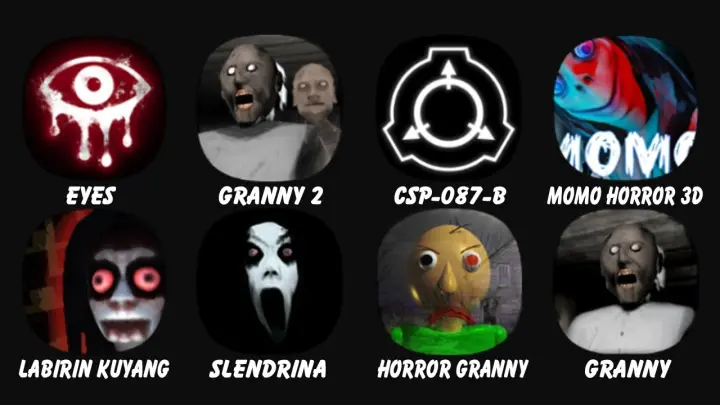 Horror Games (Granny 2 + SCP + Slendrina + Horror Granny) & Granny Full Gameplay