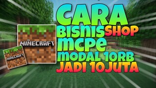 CARA BISNIS AKUN MCPE | MODAL 10RB UNTUNG 1 JUTA | #minecraft #mcpe #downloadmcpe