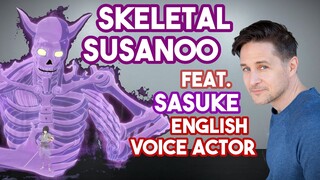 Skeletal Susanoo 👿 Sasuke Uchiha Statue - FEATURING English 🤩 Voice Actor : Yuri Lowenthal