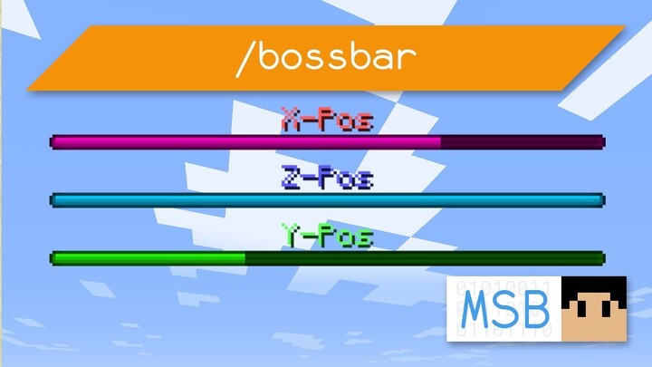 Minecraft Commands [Thai]: วิธีใช้คำสั่ง /bossbar [1.13]