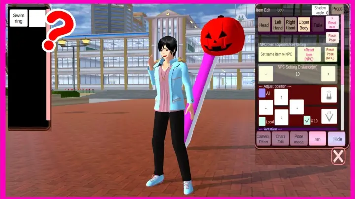 New Cute Pumpkin Ghost Pet in Sakura School Simulator 😁