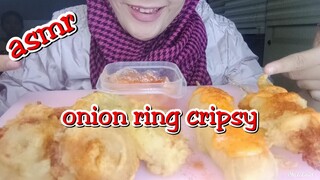 ASMR ONION RINGS CRIPSY | SOSIS TEPUNG