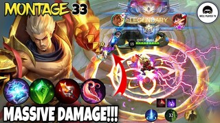 MASSIVE DAMAGE | Gatotkaca Montage 33 | [Pure Mage build]