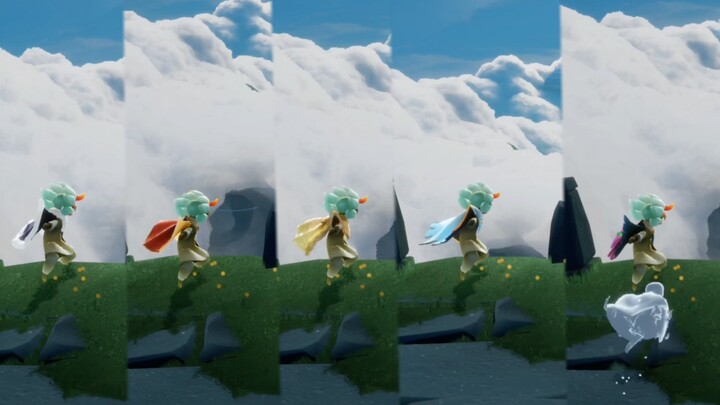 《You》【Sky: Children of the Light】I am amazed at the speed at which everyone changes clothes
