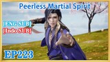 【ENG SUB】Peerless Martial Spirit  EP223 1080P
