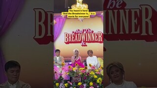 You heard it here! "And the Breadwinner Is..." is a movie for everyone! #ATBIGrandMediaDay