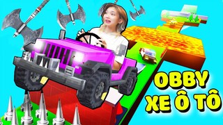 Roblox  Nhưng Tui " LÁI XE OTO " Để Obby Cực Khó !?