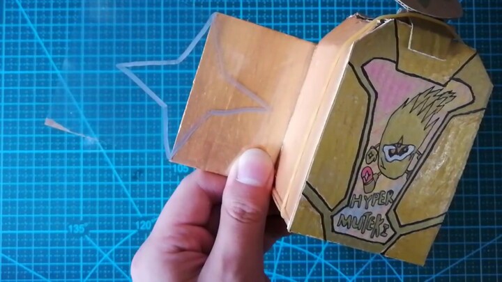 Make Kamen Rider Exaid Invincible Player Belt out of cardboard