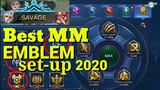 BEST MM emblem set up 2020
