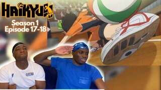 KARASUNO VS DATEKO!! Guarding your Back!! || Haikyuu Season 1 Episode 17 & 18 Reaction