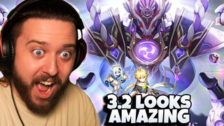 3.2 LIVESTREAM REACTION (NEW BOSSES, ARCHON QUEST + EVENTS) | Genshin Impact