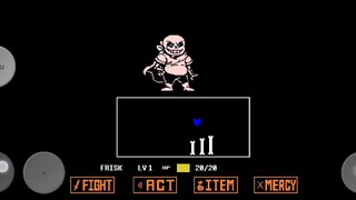 Underswap sans battle=)