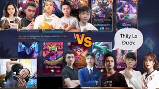 Đại Chiến Streamer Liên Quân Mobile : Team Thiên Cày VS Team Thầy Giáo X , Công Kiên ...