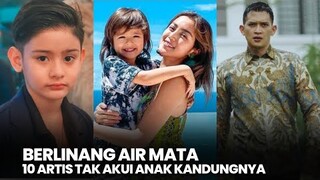 Tak punya hati, 10 artis ini tak akui anak kandungnya sendiri