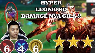 HYPER LEOMORD ⭐⭐⭐ GUEDE + DAMAGE KOSRENGANNYA GILA !! TAPI ENDINGNYA NGAKAK WKWK !!