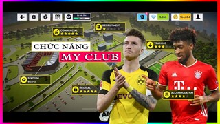 DLS 2022 | Các chức năng của MY CLUB trong Dream League Soccer 2022