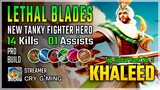 Lethal Blades! Khaleed Best Build 2020 Gameplay | Diamond Giveaway Mobile Legends