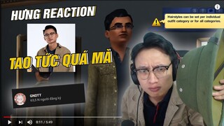 HƯNG REACTION || DỌN VỀ NHÀ MỚI x GNDTT x THE SIMS 3 #1