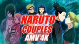 Naruto Couples「AMV」- Shape Of You | 4K | UHD