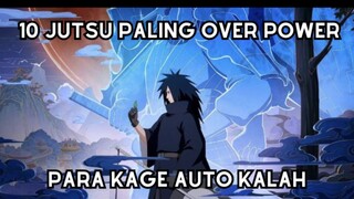 10 Jutsu Area Paling Powerfull di Naruto