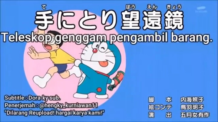 Doraemon Teleskop genggam pengambil barang