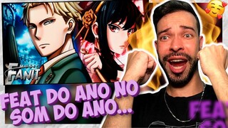 REACT Nas Sombras - Loid e Yor (Spy x Familly) | Feat.@Henrique Mendonça