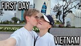 Our First Day in Vietnam 【Cute Gay Couple】