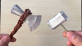 Mjolnir Vs. Stormbreaker DIY Using Soda cans templates in comment section