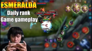 Solo Rank with ESMERALDA | Mythic rank gameplay [K2 Zoro]