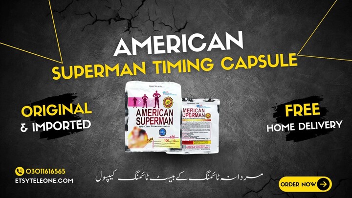 American Superman Timing Capsule In Pakistan - 03011616565