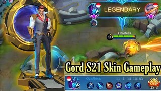 Gord "New Baron"  Gameplay Part 1"MLBB GORD Season End Skin"