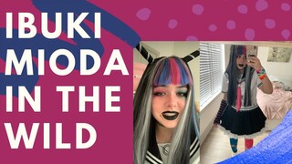 going to my FIRST ANIME CONVENTION in FULL ibuki mioda cosplay (i made friends)