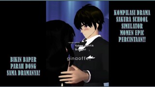 KOMPILASI DRAMA SAKURA SCHOOL SIMULATOR MOMEN EPIC PERCINTAAN EFEK JEDAG JEDER TERBARU!!