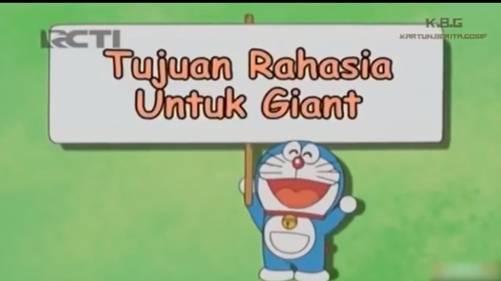 Doraemon "Tujuan Rahasia Untuk Giant"