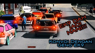 Konvoi Dengan Geng EK9 | Car Parking Multiplayer Malaysia