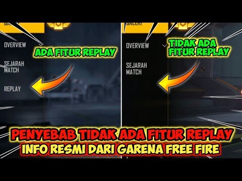 TERNYATA INI PENYEBAB FITUR REPLAY TIDAK ADA DI FREE FIRE