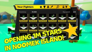 OPENING 1M STARS IN NOOMEK ISLAND ANIME FIGHTER SIMULATOR!