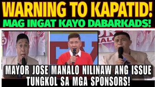 VIC SOTTO|MAYOR JOSE MANALO MAY NILINAW NA ISYU REACTION VIDEO