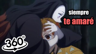 😳"TANJIRO a PARTIR de HOY SERAS MI CUÑADO" - ZENITSU⚡ nezuko x zenitsu⚡demon slayer vr (anime vr)