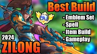 ZILONG BEST BUILD 2024 | TOP 1 GLOBAL ZILONG BUILD | ZILONG - MOBILE LEGENDS | MLBB (Part 2)