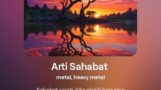 Video Lagu Lirik Viral Arti Sahabat Metal Heavy metal