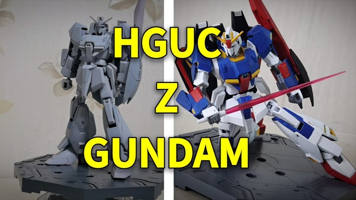 【享受一笔一划】万代 HGUC Z高达