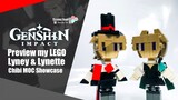 Preview my LEGO Genshin Impact Lyney & Lynette Chibi | Somchai Ud