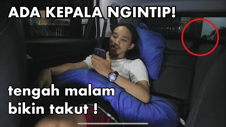 TIDUR DI MOBIL SEMALAMAN ‼️