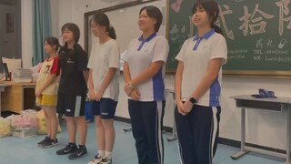 High school girls dance to the anime song