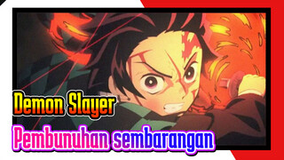 Demon Slayer Beat-Synced "Pembunuhan sembarangan"